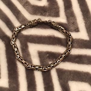 Silver bracelet